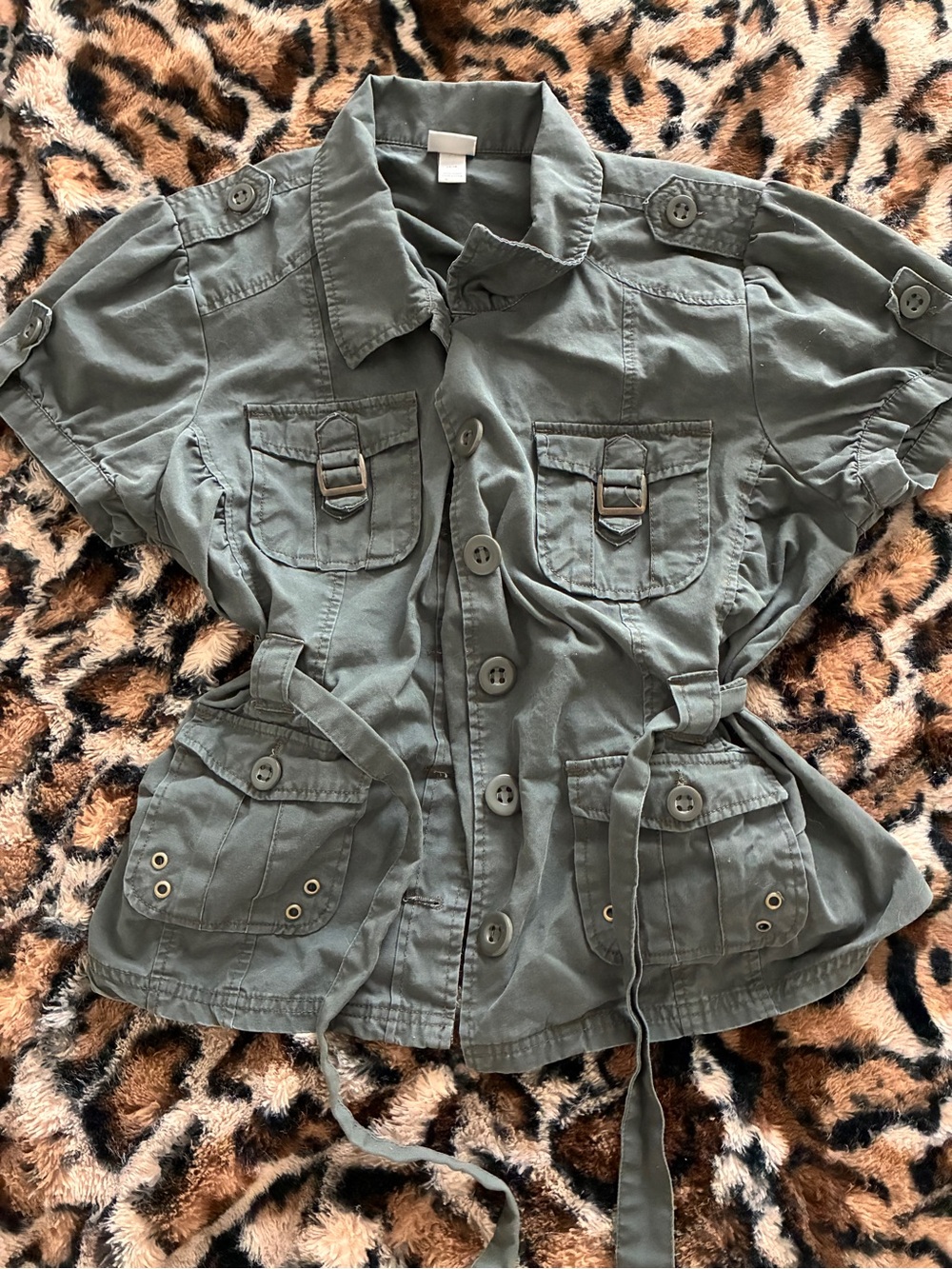 Venezia Dark Green Casual Jacket